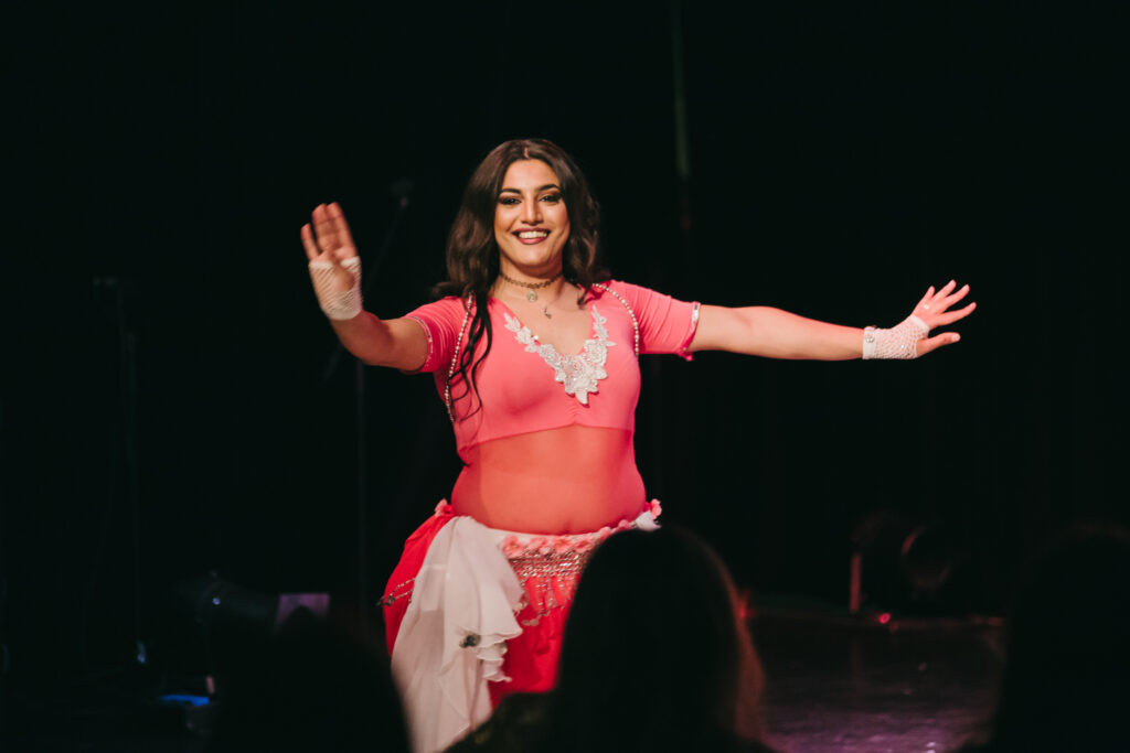 Zeina in Belly Dance Outfit